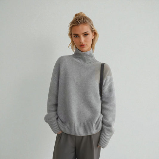 Montarello CloudSoft Turtleneck Knit Sweater