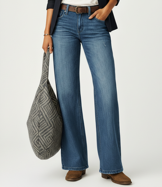 Montarello VintageWave High-Rise Flare Jeans