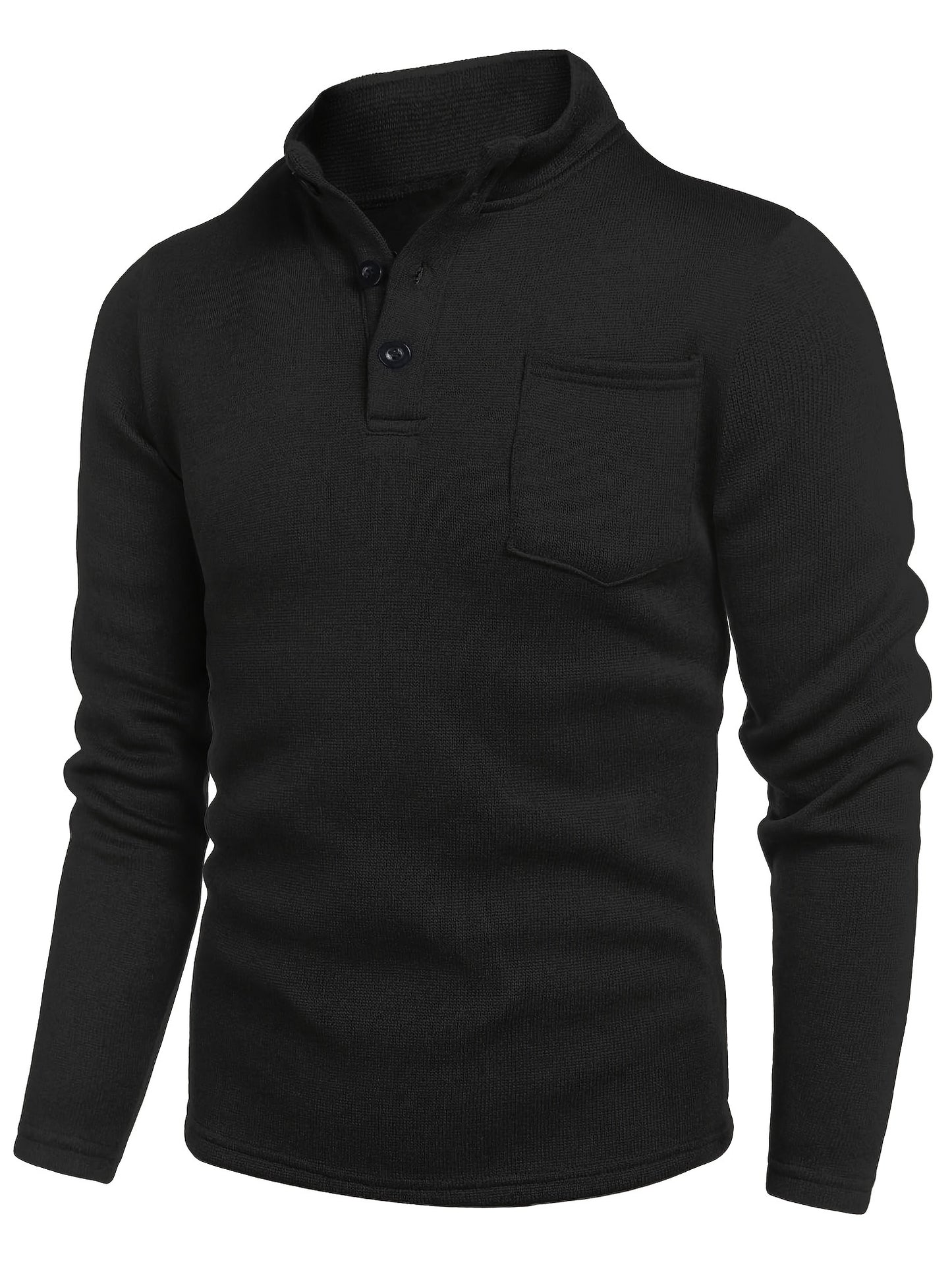 Montarello Modern Stand-Collar Polo