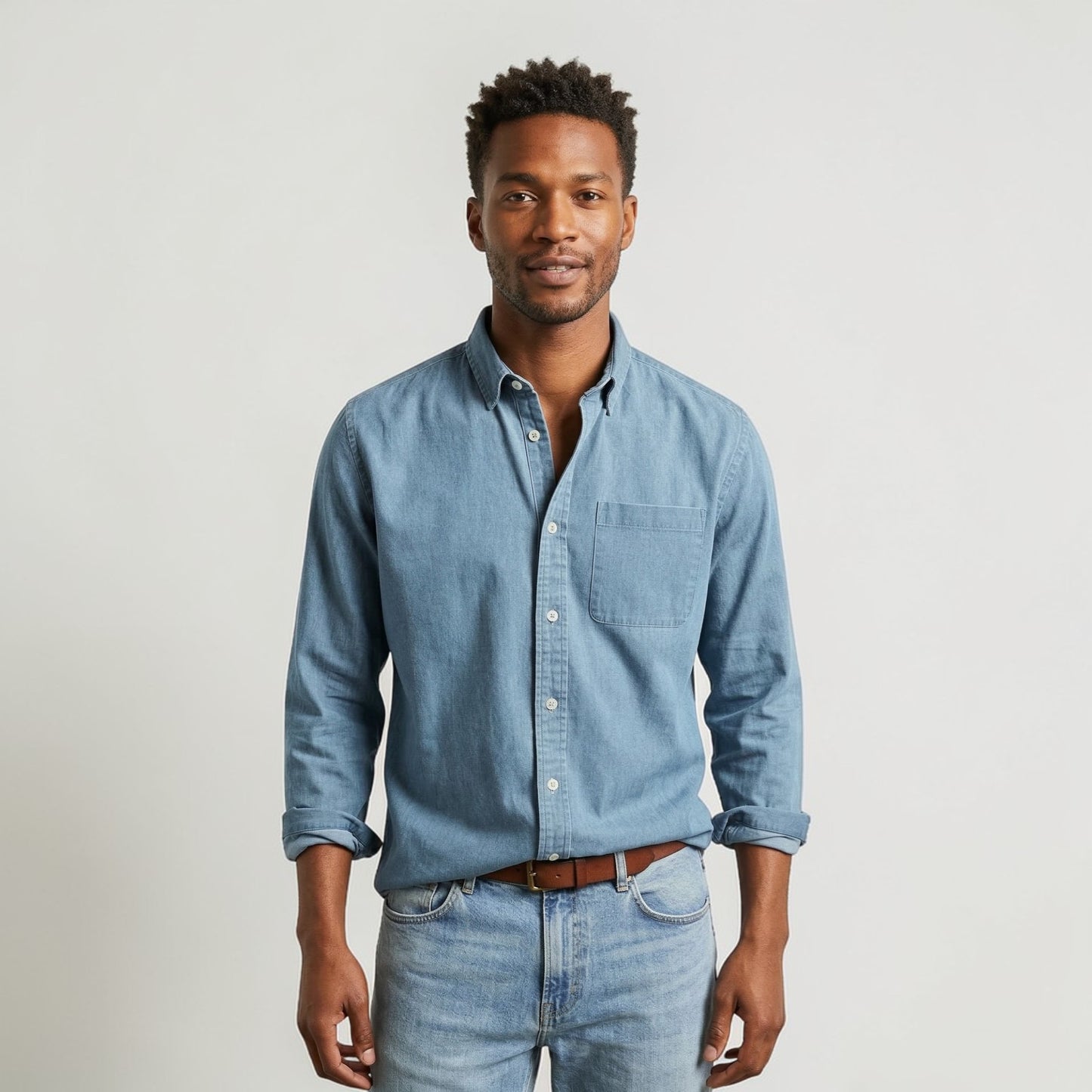 Montarello Men’s Classic Casual Shirt