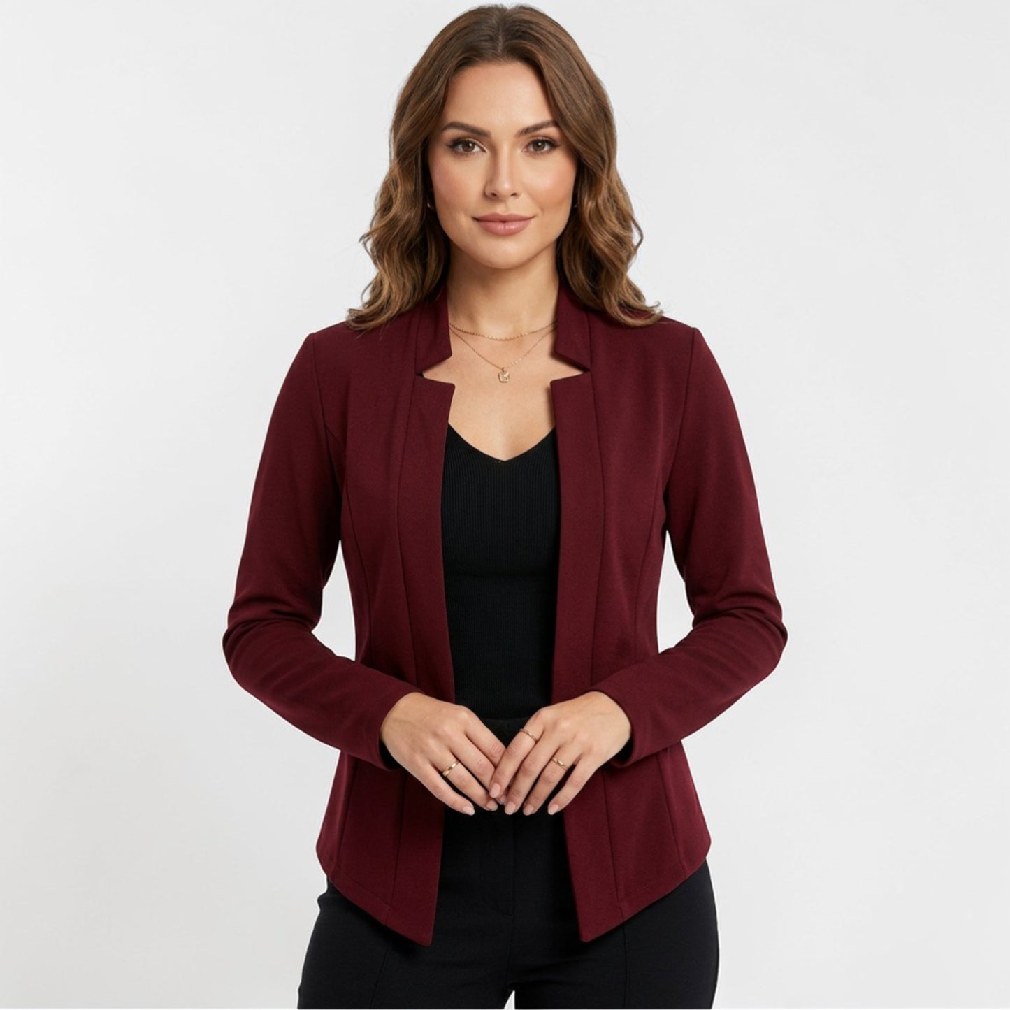 Montarello Women’s Casual Open Blazer