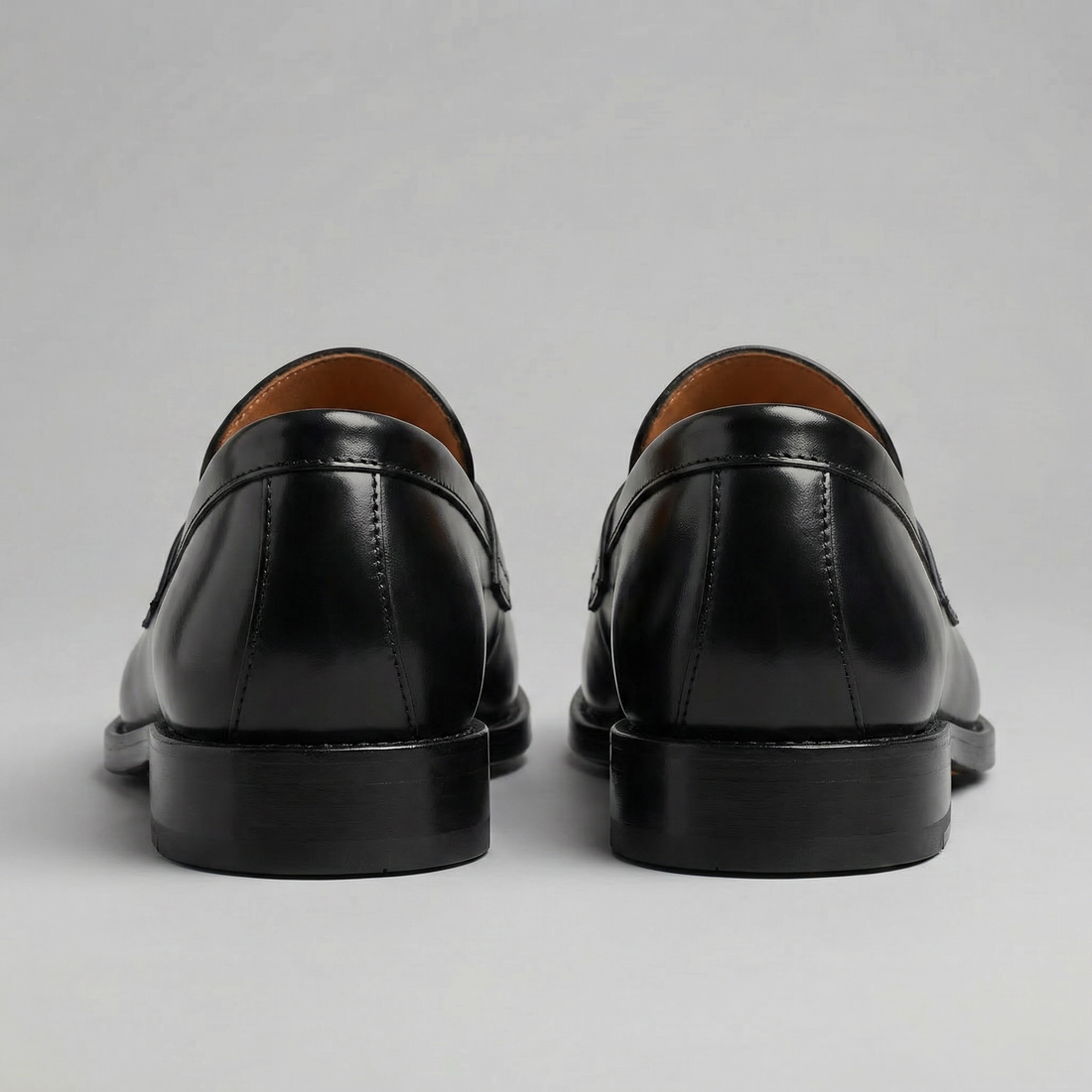Montarello Men's Leather-Look Penny Loafers