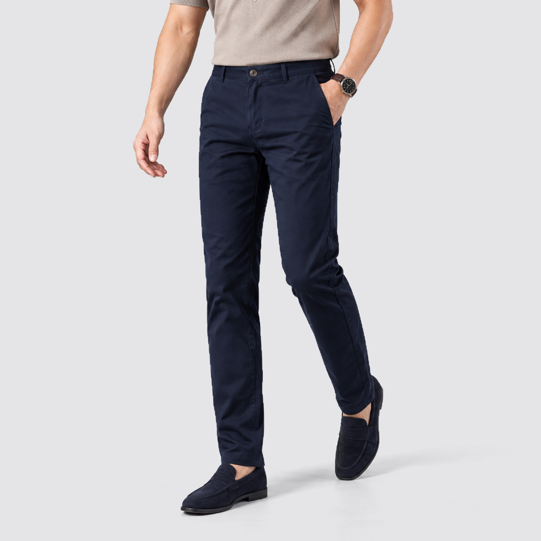 Montarello work trousers - Dark Blue - walking
