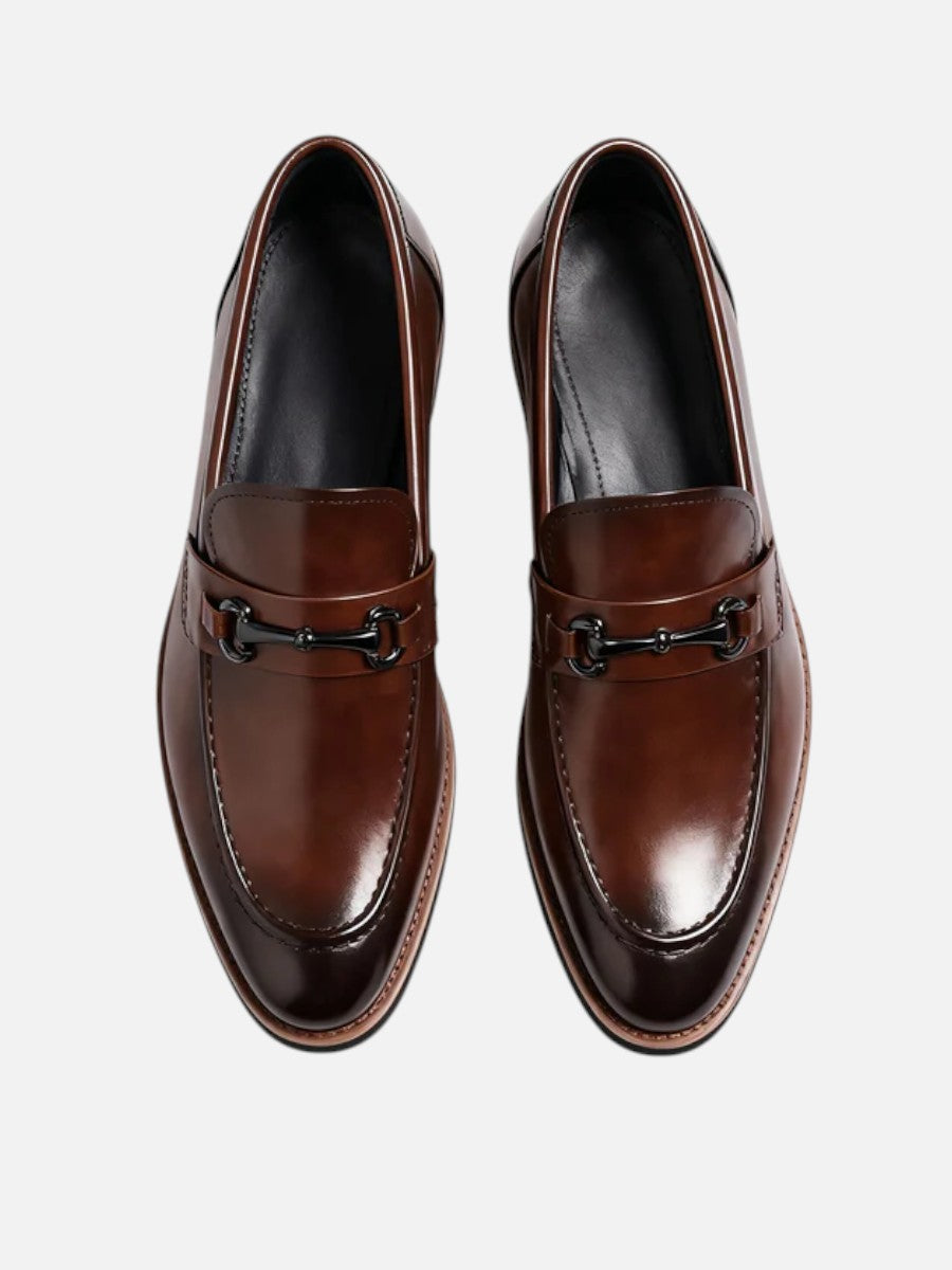 Montarello Men's Dress Loafers Slip On