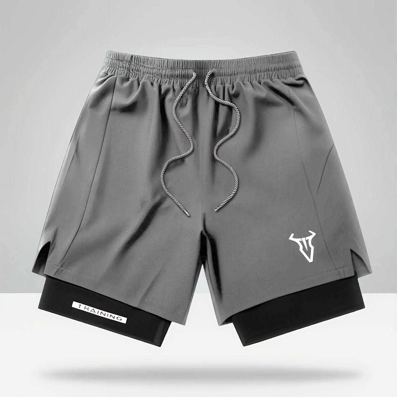 Montarello 2-in-1 Men's Athletic Training Shorts