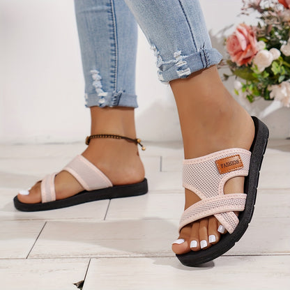 Montarello Women's Sporty Breathable Mesh Slide Sandals