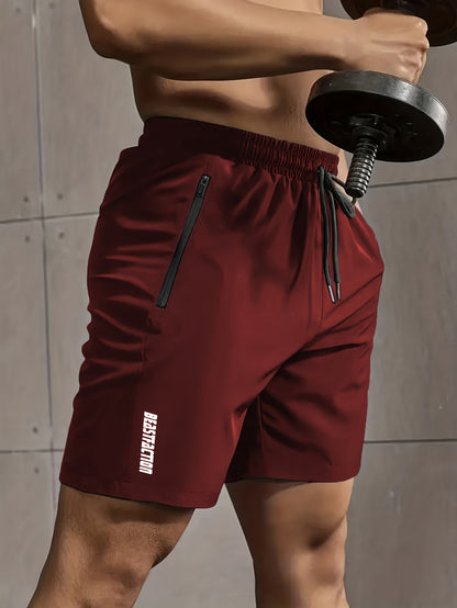 Montarello Zip Pocket Men's Gym Shorts