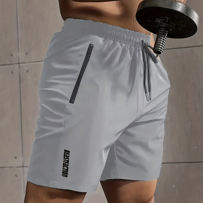 Montarello Zip Pocket Men's Gym Shorts