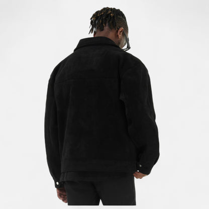 Montarello Men’s Suede Look Jacket