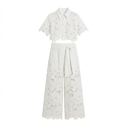 Montarello Women’s Embroidered Co-Ord Set
