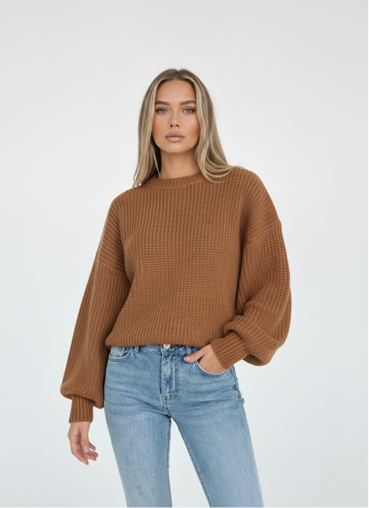 Montarello SoftWaves Knit Sweater – Pastel Yellow