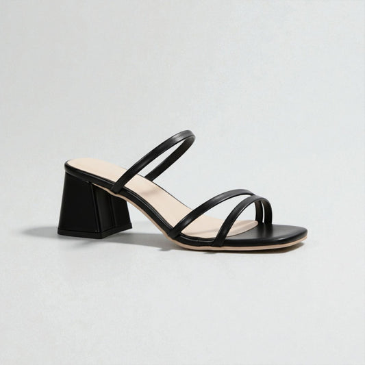 Montarello Serene Minimalist Block Sandals