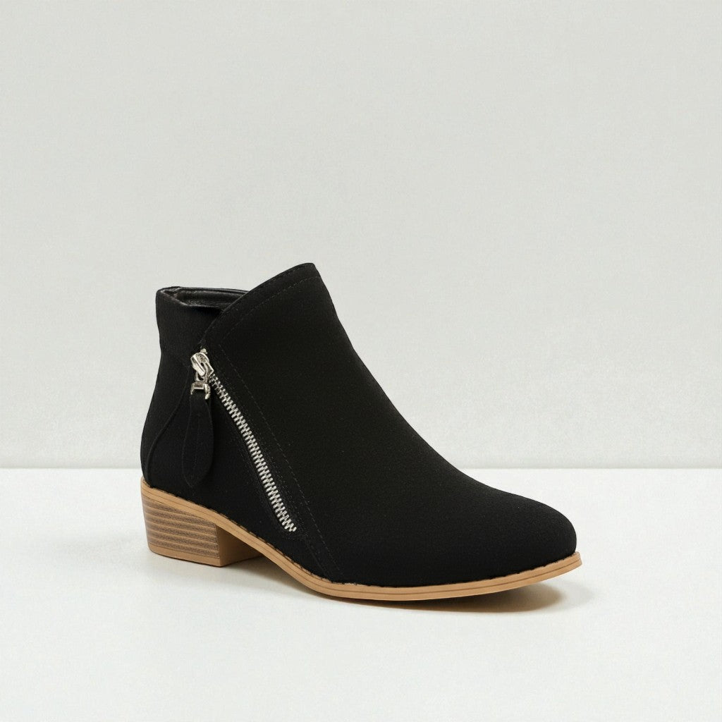 Montarello SoftSuede Side-Zip Ankle Boots