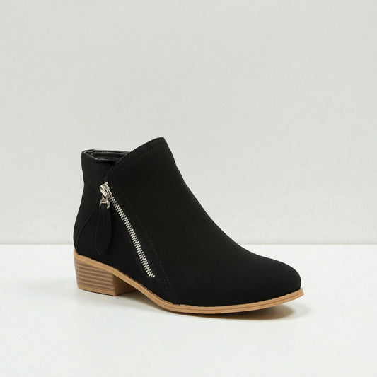 Montarello SoftSuede Side-Zip Ankle Boots
