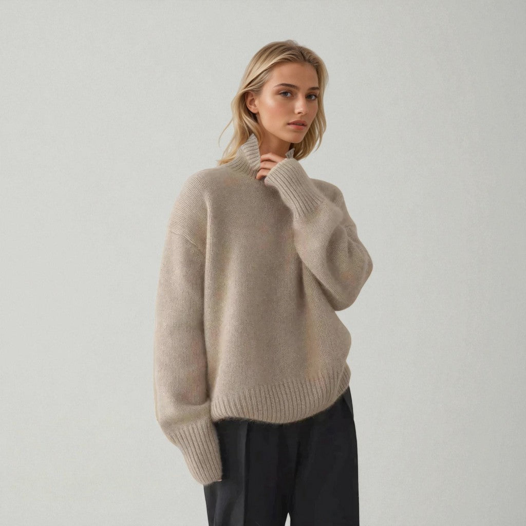 Montarello CloudSoft Turtleneck Knit Sweater
