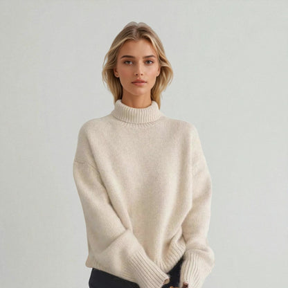 Montarello CloudSoft Turtleneck Knit Sweater