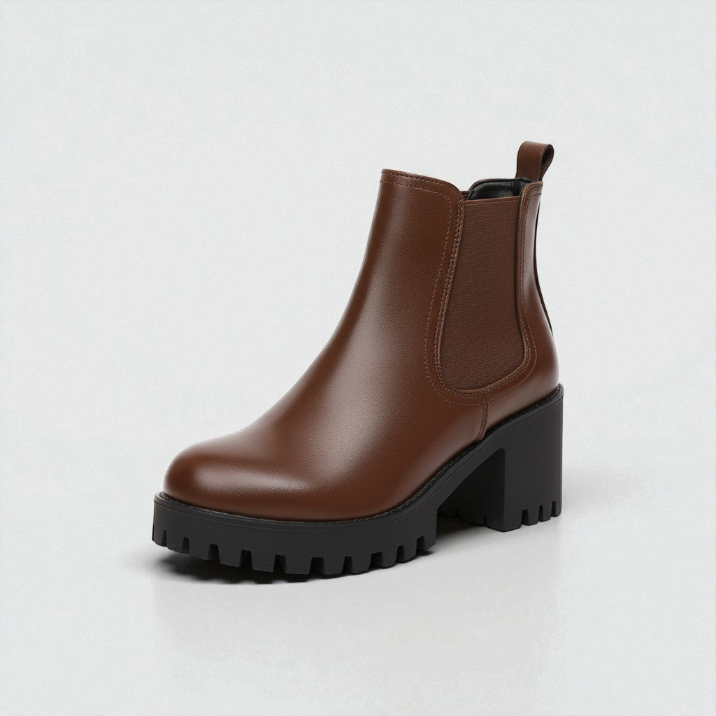 Montarello Elevate Chunky Chelsea Boots