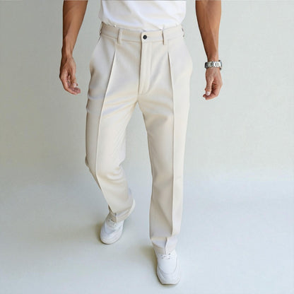Montarello Tailored Stretch Casual Trousers