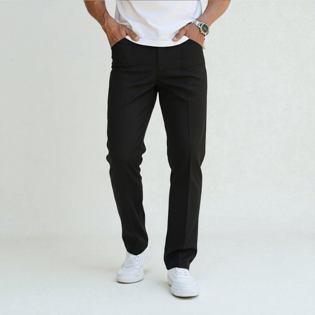 Montarello Tailored Stretch Casual Trousers