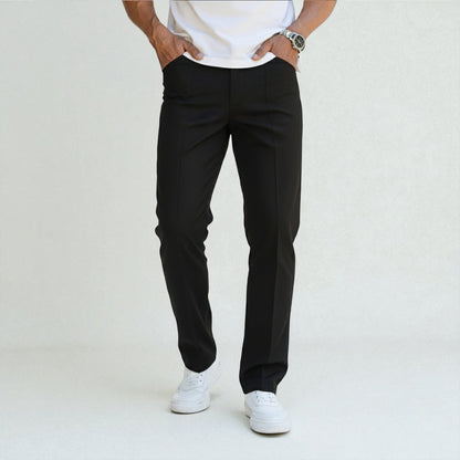 Montarello Tailored Stretch Casual Trousers