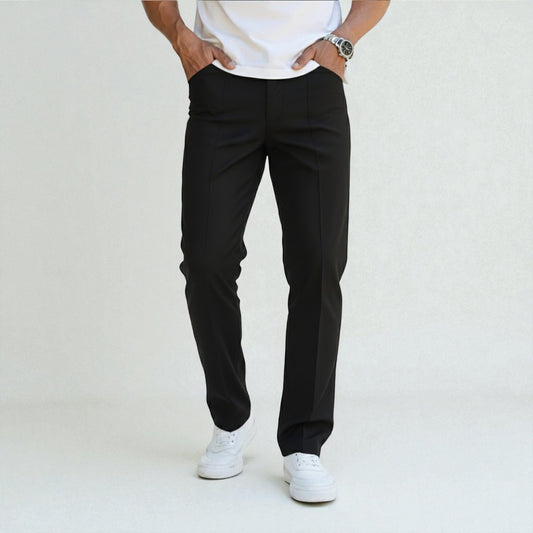 Montarello Tailored Stretch Casual Trousers