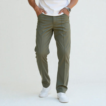 Montarello Tailored Stretch Casual Trousers