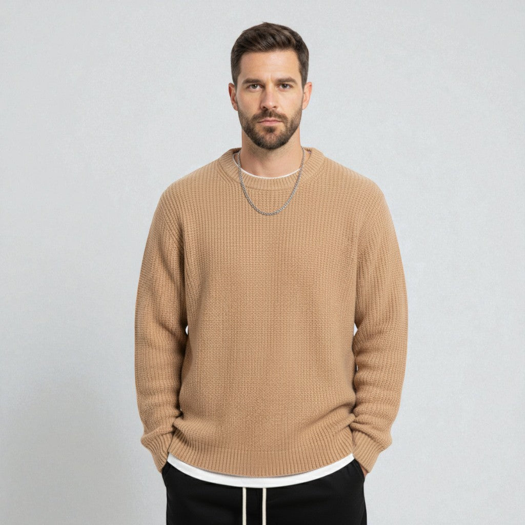 Montarello Cozy Knit Crew Sweater