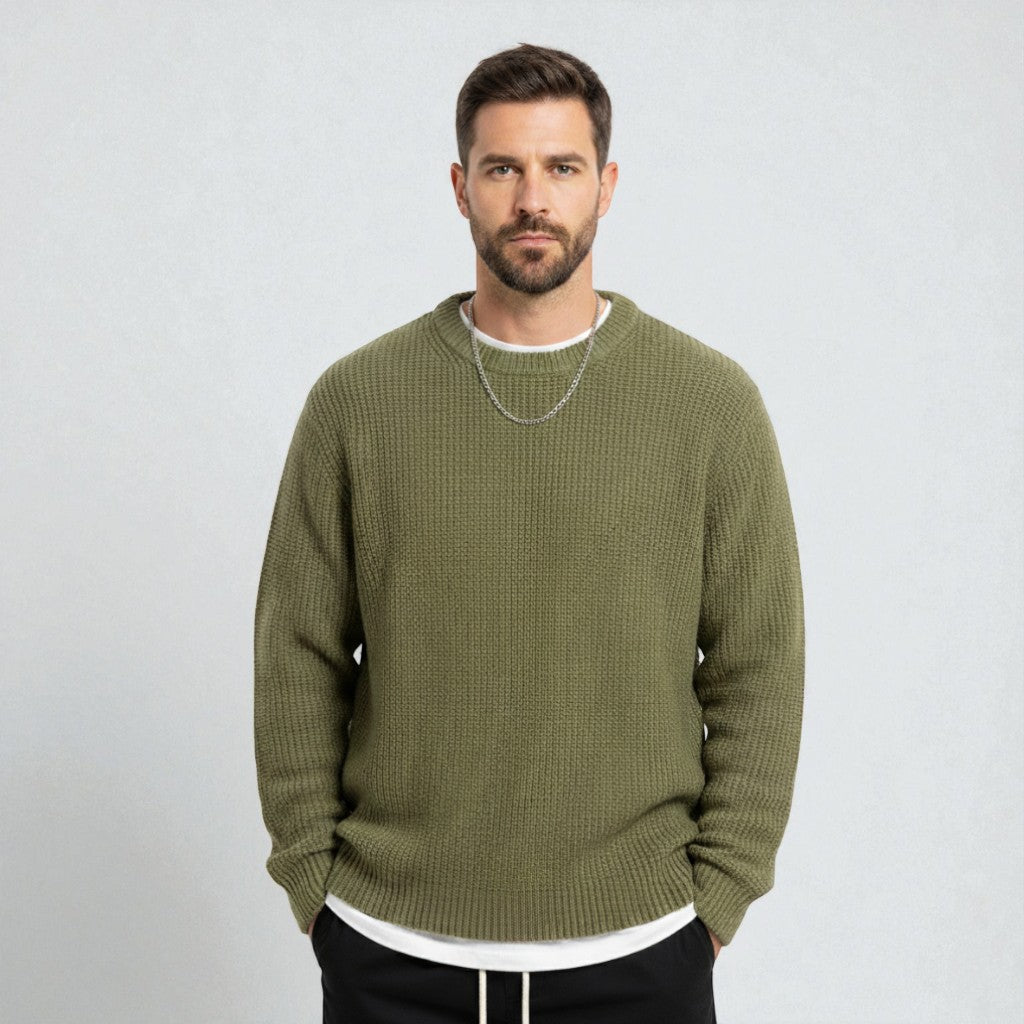 Montarello Cozy Knit Crew Sweater