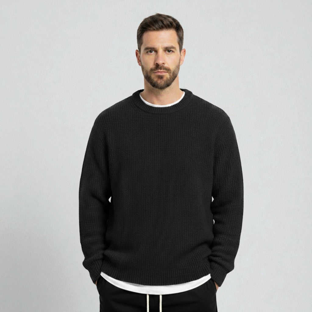 Montarello Cozy Knit Crew Sweater