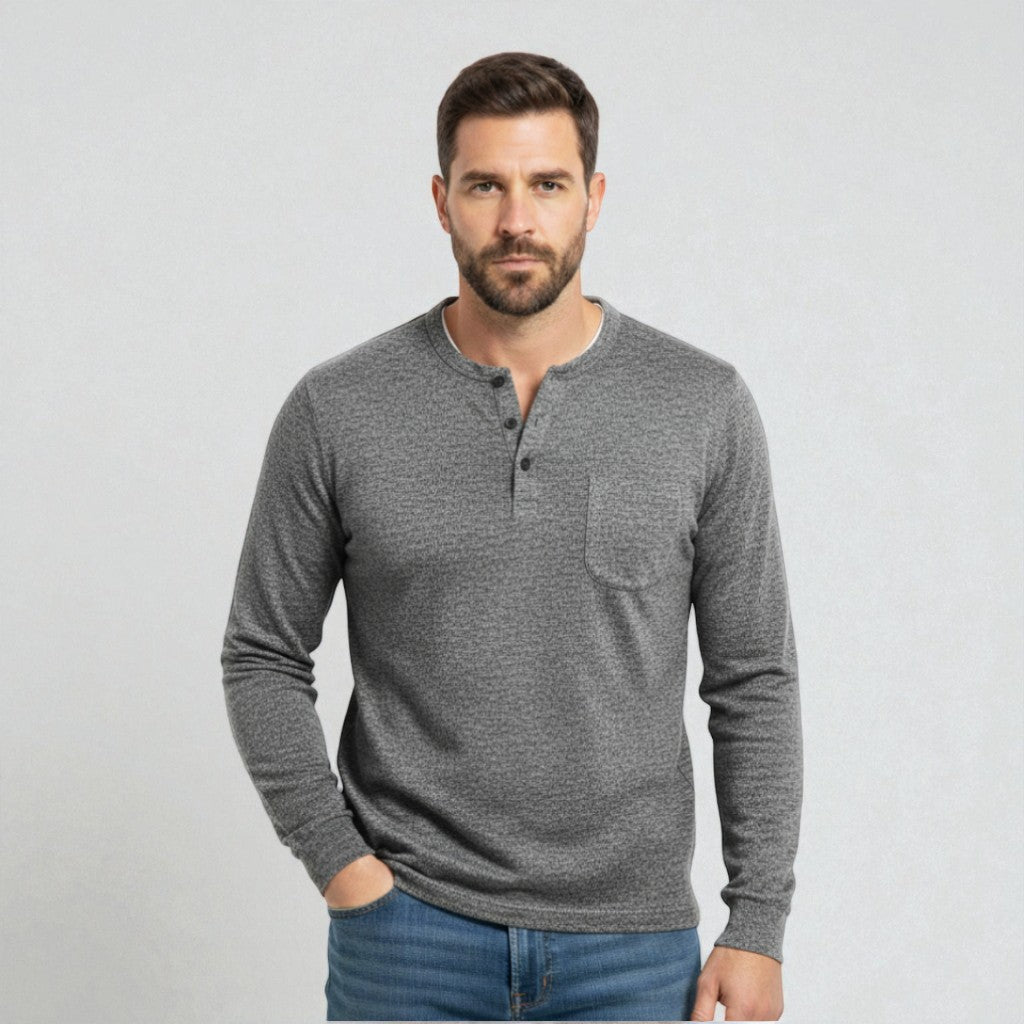 Montarello Modern Stand-Collar Polo