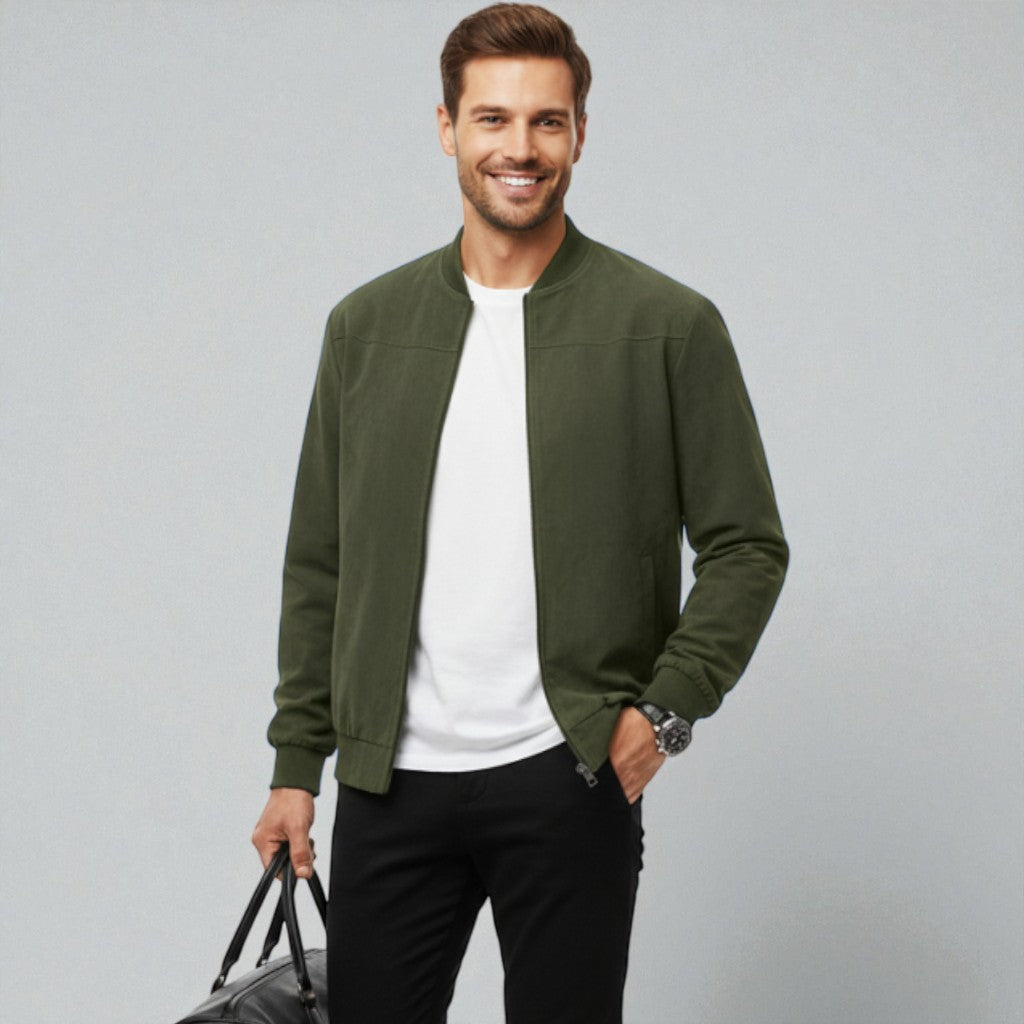 Montarello Minimal Tech Bomber Jacket