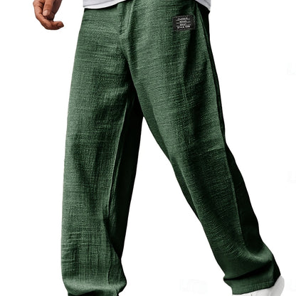 Montarello Wide-Leg Men's Casual Trousers