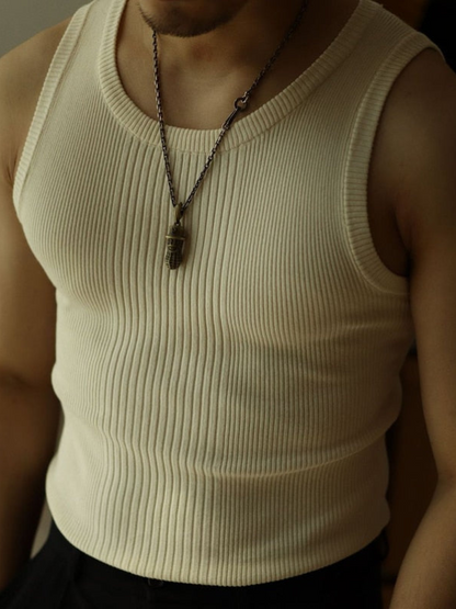 Montarello Men’s Ribbed Tank Top