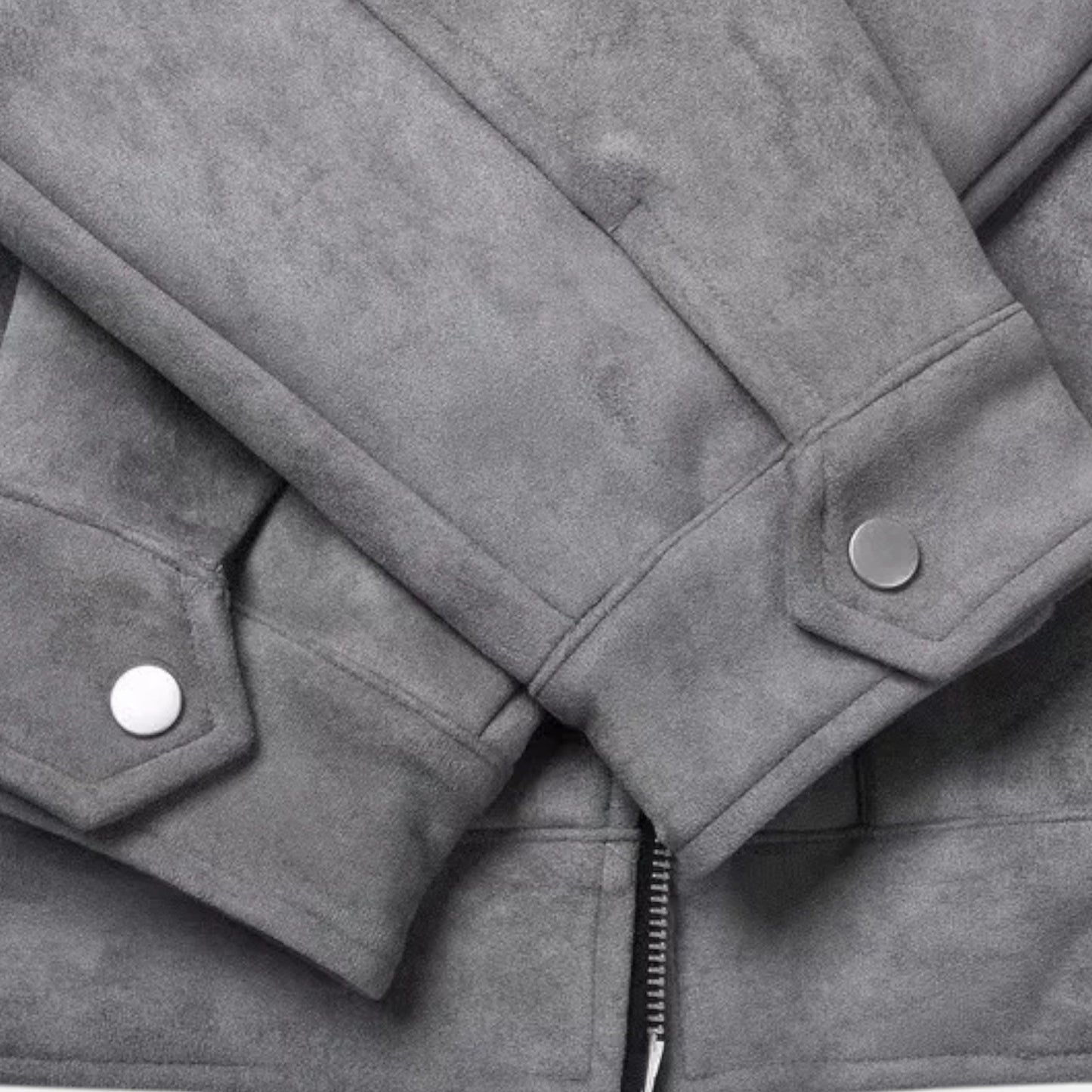 Montarello Men’s Suede Look Jacket