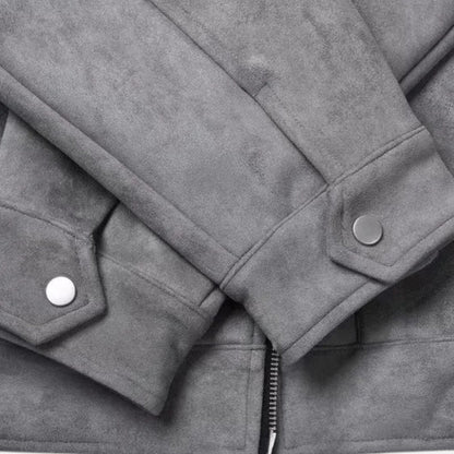 Montarello Men’s Suede Look Jacket