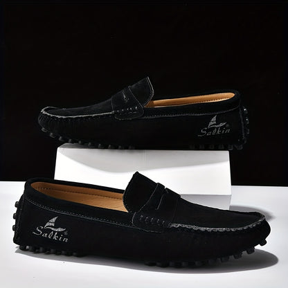 Montarello Suede-Look Men's Slip-On Loafers