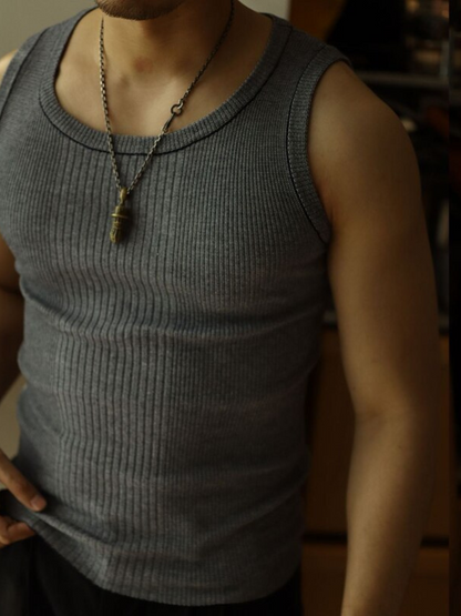 Montarello Men’s Ribbed Tank Top