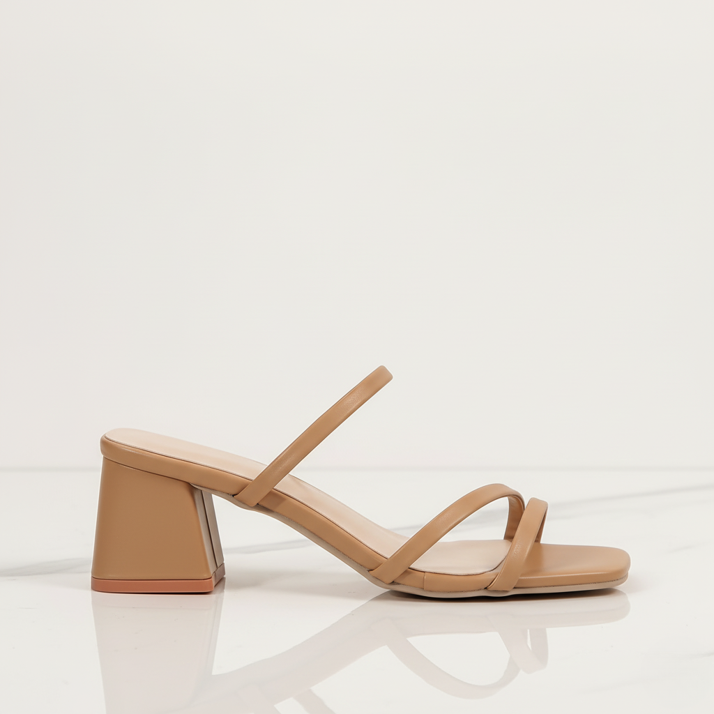 Montarello Serene Minimalist Block Sandals