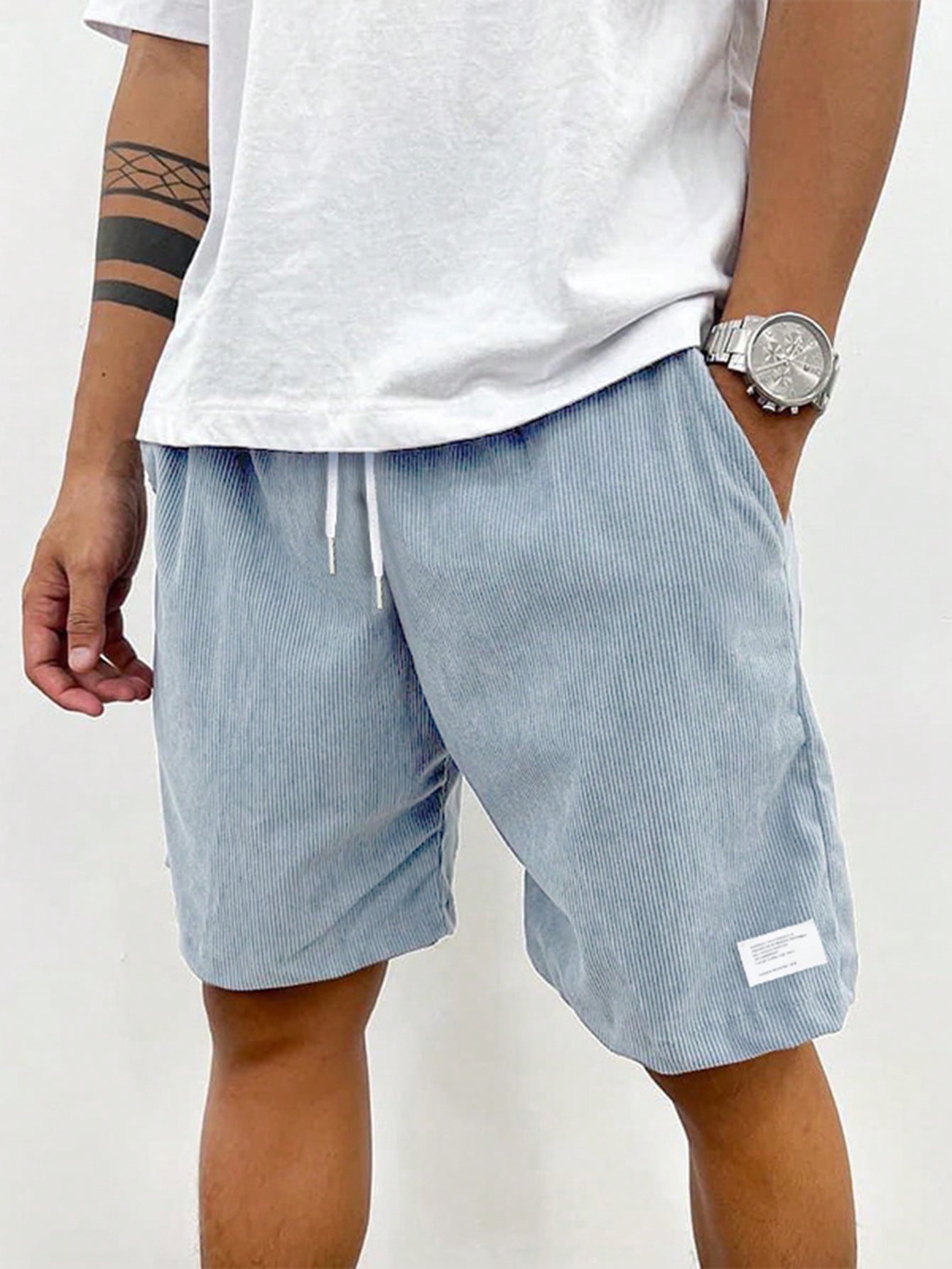Montarello Men’s Stretch Corduroy Shorts
