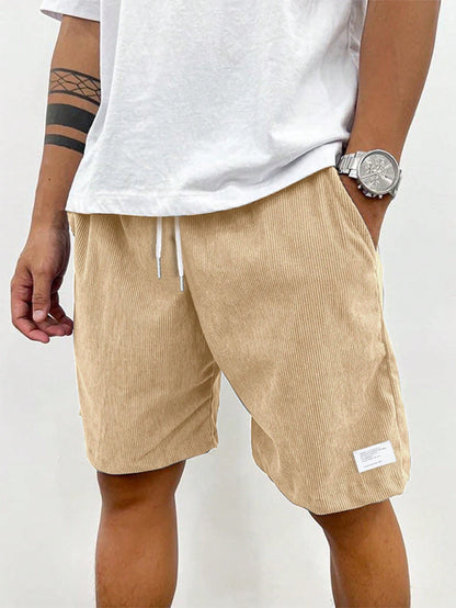 Montarello Men’s Stretch Corduroy Shorts