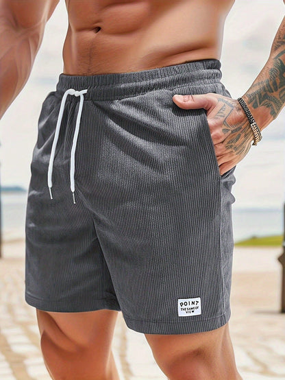 Montarello Men’s Stretch Corduroy Shorts