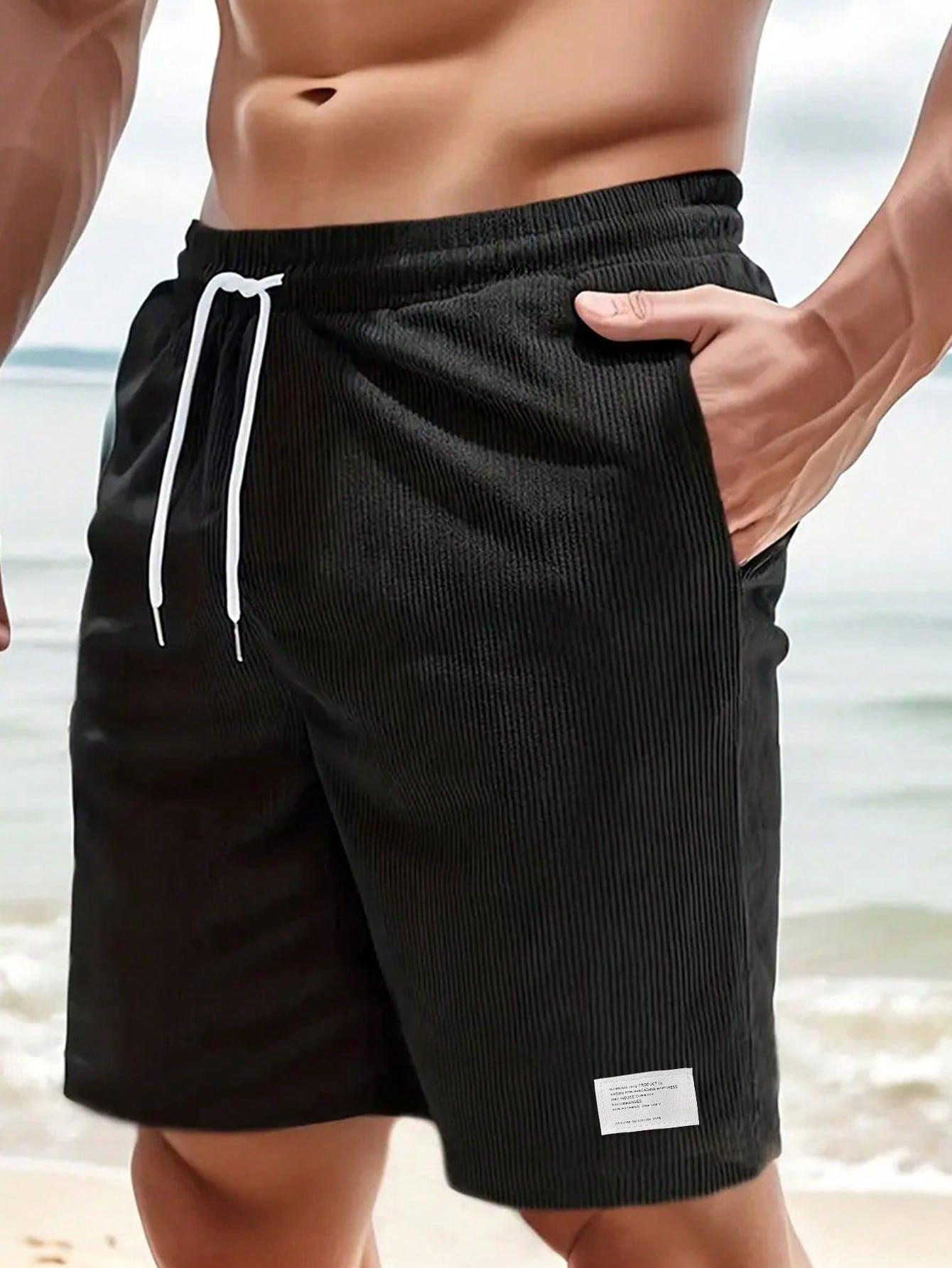 Montarello Men’s Stretch Corduroy Shorts