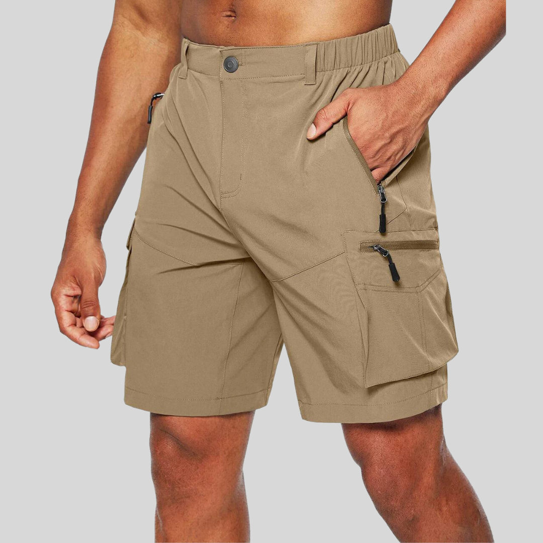 Montarello Zip Pocket Cargo Shorts Men's