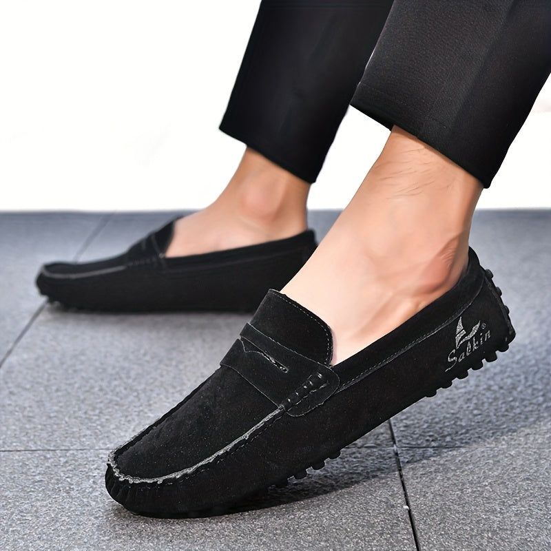 Montarello Suede-Look Men's Slip-On Loafers
