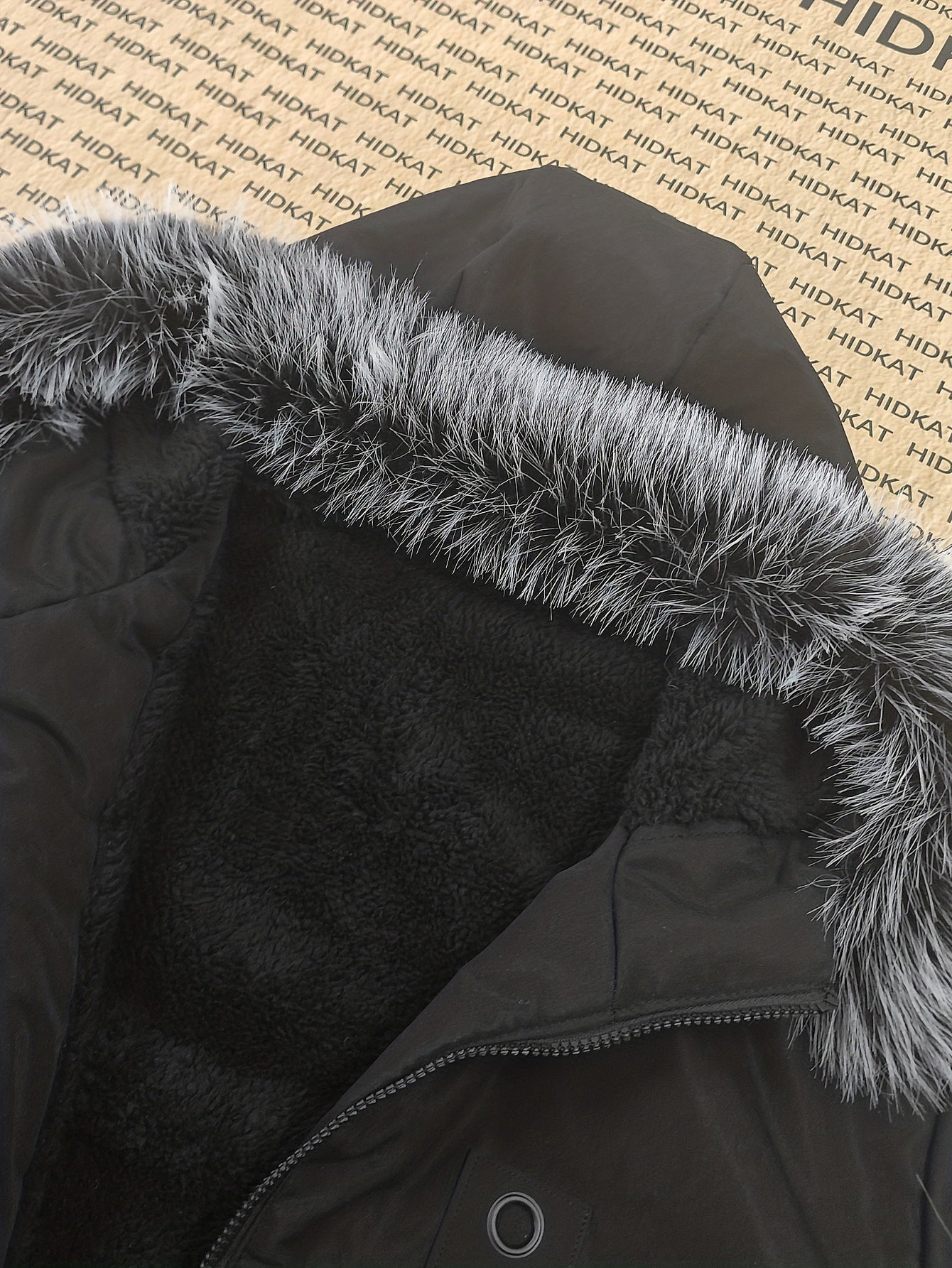 Montarello Men's Parka Jacket Fleece Lined Hooded