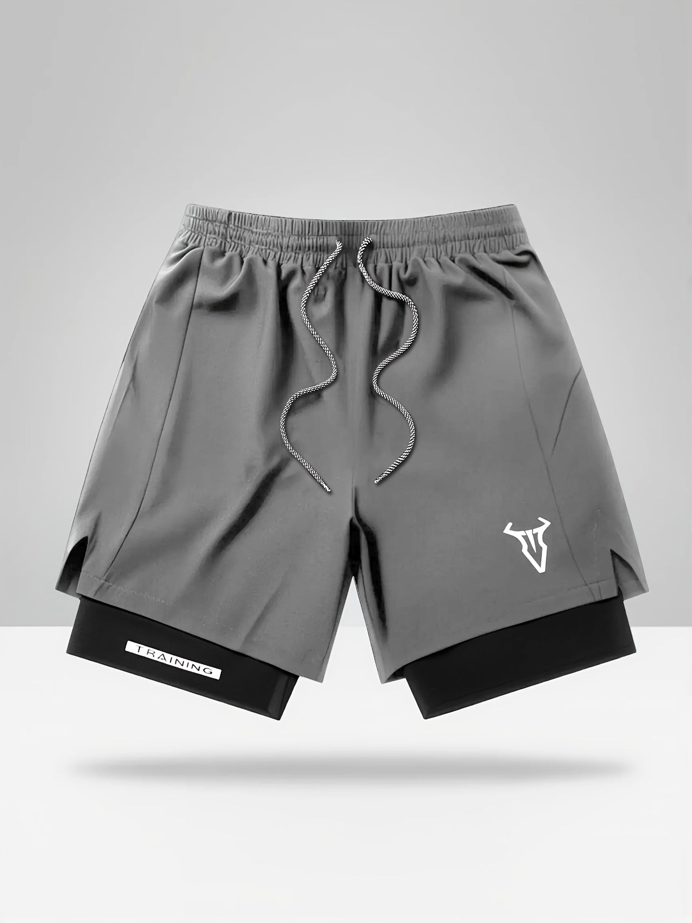 Montarello 2-in-1 Men's Athletic Training Shorts