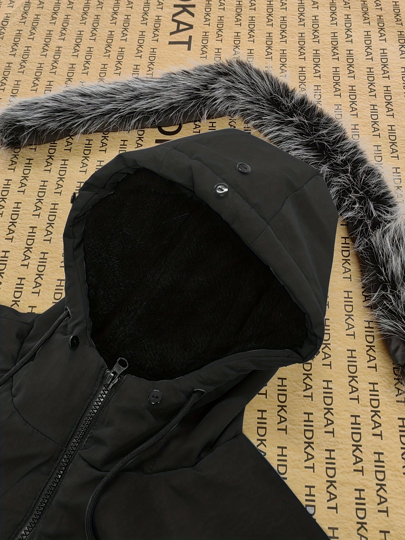 Montarello Men's Parka Jacket Fleece Lined Hooded