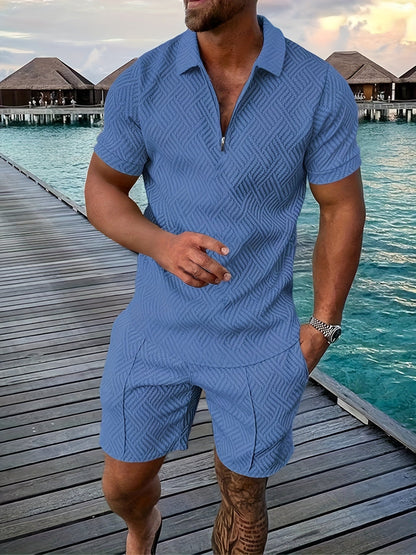 Montarello Men's Shirt & Shorts Set