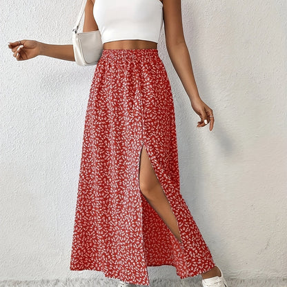 Montarello Ditsy Floral Maxi Skirt Women's