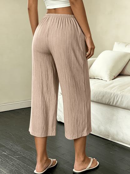 Montarello Wide-Leg Women's Cropped Trousers